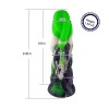 9.4” Silicone Monster Mix Color Dildo | KlicLok Dildo 9.4” Silicone Monster Mix Color Dildo | KlicLok Dildo