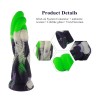 9.4” Silicone Monster Mix Color Dildo | KlicLok Dildo 9.4” Silicone Monster Mix Color Dildo | KlicLok Dildo