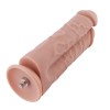 8.1'' Two Cocks One Hole Silicone Dildo | KlicLok Dildo 8.1'' Two Cocks One Hole Silicone Dildo | KlicLok Dildo