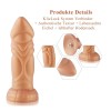 8.2" Vibrating Silicone Monster Dildo | KlicLok Dildo 8.2" Vibrating Silicone Monster Dildo | KlicLok Dildo