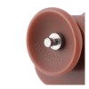 9.1'' Slim Silicone Dildo | KlicLok Dildo - Dark Brown 9.1'' Slim Silicone Dildo | KlicLok Dildo - Dark Brown