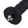 6.8" Silicone Beginner Black Dildo | KlicLok Dildo