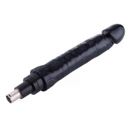 10.2'' Black Anal Soft Dildo | 3XLR Dildo