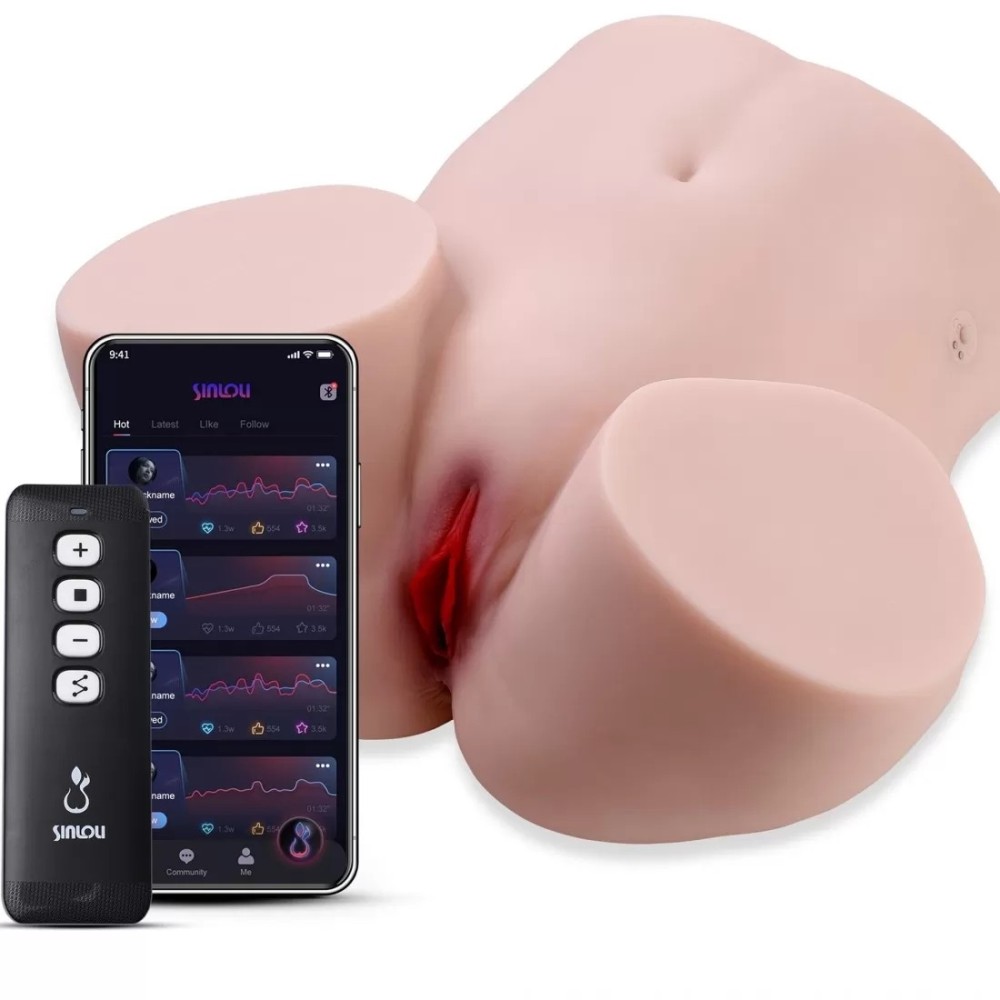 Pussy Ass Automatic Masturbator with 10 Thrusting & Vibrating Modes Pussy Ass Automatic Masturbator with 10 Thrusting & Vibrating Modes