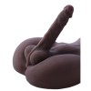 Black Silicone Trans Sex Doll with 8'' Penis and Big Breasts Black Silicone Trans Sex Doll with 8'' Penis and Big Breasts