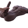 Black Male Torso Love Doll with Big Dildo Black Male Torso Love Doll with Big Dildo