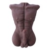 Male Body Torso Love Doll, 3D Realistic Sex Toy Doll With Big Dildo For Women