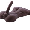 Black Male Torso Love Doll with Big Dildo Black Male Torso Love Doll with Big Dildo