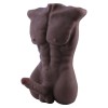 Black Male Torso Love Doll with Big Dildo Black Male Torso Love Doll with Big Dildo