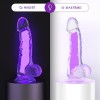 7.87'' Jelly Fluorescent Suction Cup Dildo - Purple, Orange, Yellow Green, Rose Red, Blue 7.87'' Jelly Fluorescent Suction Cup Dildo - Purple, Orange, Yellow Green, Rose Red, Blue