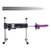 Hismith 5.5''/6.5'' Metal Suction Cup Adapter with KlicLok System, Updated Universal Dildo Holder for Sex Machines