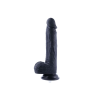 8.2" Silicone Realistic Black Dildo | KlicLok Dildo 8.2" Silicone Realistic Black Dildo | KlicLok Dildo
