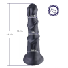 11.2'' Horse Black Animal Dildo | KlicLok Dildo - S, M 11.2'' Horse Black Animal Dildo | KlicLok Dildo - S, M