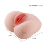 3D Realistic Male Masturbator with Ass & Vagina Dual Channels 3D Realistic Male Masturbator with Ass & Vagina Dual Channels