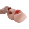 3D Realistic Male Masturbator with Ass & Vagina Dual Channels 3D Realistic Male Masturbator with Ass & Vagina Dual Channels