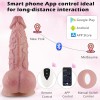 12.4" Hung Justice, Real Feel Silicone Vibrating Dildo 12.4" Hung Justice, Real Feel Silicone Vibrating Dildo
