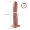 10.6'' Slight Curved Silicone Dildo without Balls | KlicLok Dildo 10.6'' Slight Curved Silicone Dildo without Balls | KlicLok Dildo
