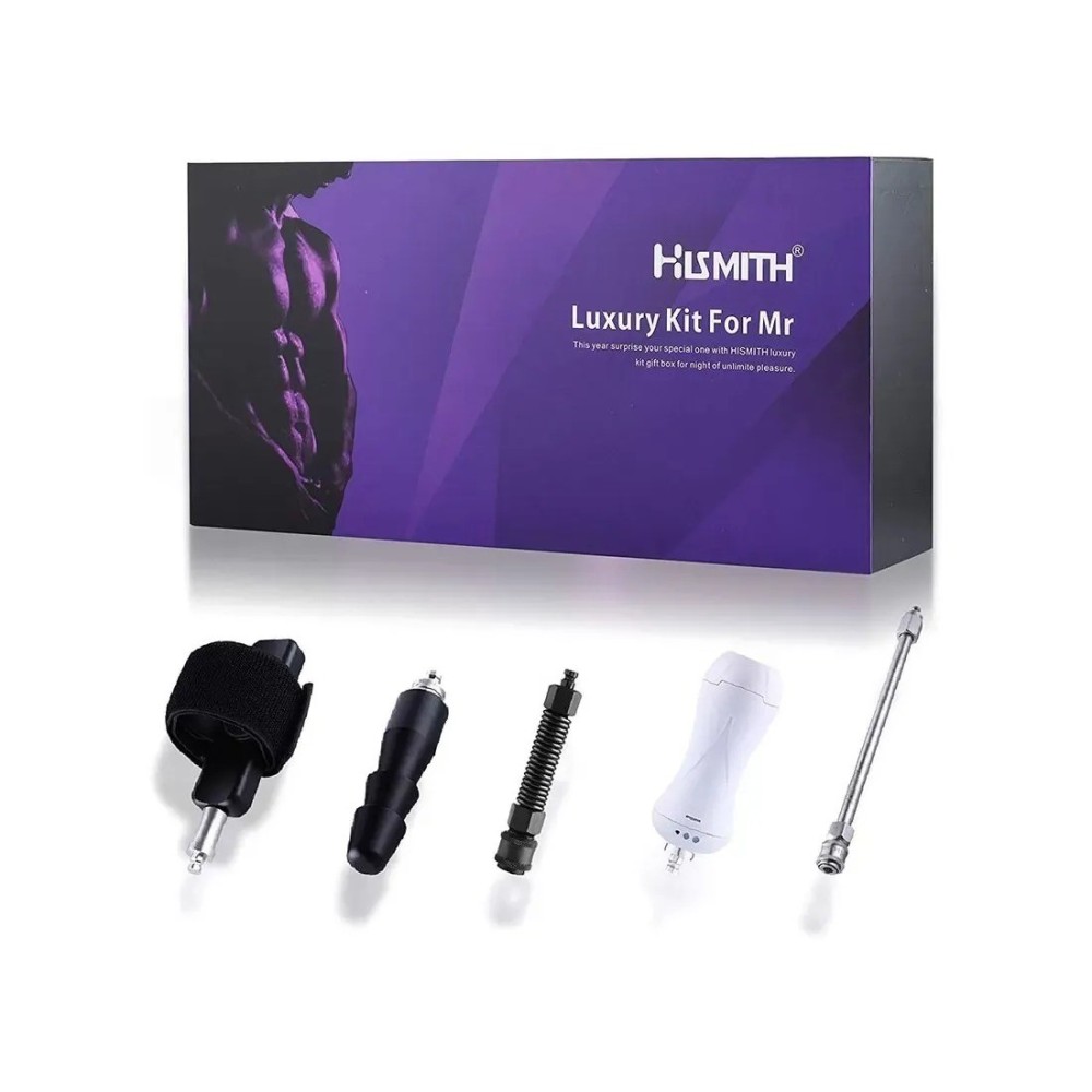 Hismith Premium Accessory Kit for Him – All-in-One Set with Masturbation Cup, Adapters & Bondage Strap Hismith Premium Accessory Kit for Him – All-in-One Set with Masturbation Cup, Adapters & Bondage Strap