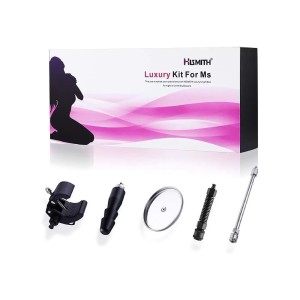 Hismith Deluxe Accessory Set for Her – Vac-U-Lock Adapter, Spring Connector, G-Spot Clamp & More