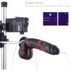 Hismith Automatic Lube Launcher with Pneumatic Injection Unit and 8.3" KlicLok Squirting Dildo