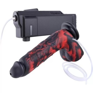 Hismith Automatic Lube Launcher with Pneumatic Injection Unit and 8.3" KlicLok Squirting Dildo