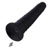 10.2'' Spiral Anal Black Dildo | KlicLok Dildo 10.2'' Spiral Anal Black Dildo | KlicLok Dildo