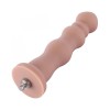 6.8" Beaded Anal Silicone Dildo | KlicLok Dildo