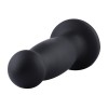 7.3" Vibrating Silicone Anal Black Dildo, KlicLok Dildo 7.3" Vibrating Silicone Anal Black Dildo, KlicLok Dildo