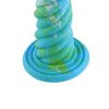 10.1'' Spiral Anal Fantasy Silicone Dildo - Blue 10.1'' Spiral Anal Fantasy Silicone Dildo - Blue