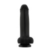 11.4" Obsidian Obsession | Black Silicone Dildo with Suction Cup 11.4" Obsidian Obsession | Black Silicone Dildo with Suction Cup