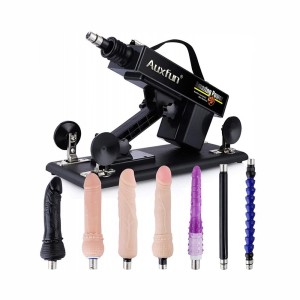 Auxfun Affordable Automatic Fucking Machine For Anal Sex With 5 3XLR Dildos