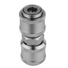 Hismith Dual KlicLok Connector for Two Dildos, Ideal for Lesbian Play Hismith Dual KlicLok Connector for Two Dildos, Ideal for Lesbian Play