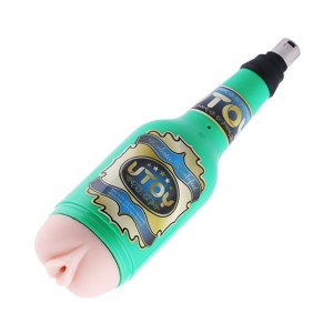 Auxfun Green Beer Mug Male Masturbator Cup with 3XLR Connector
