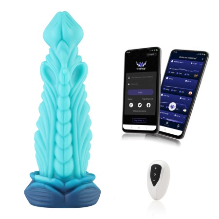 8.66'' The Interstellar Intruder, Vibrating Fantasy Dildo with App Control