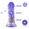 8.24'' Ridge Runner, Fantasy Vibrating Purple Silicone Dildo 8.24'' Ridge Runner, Fantasy Vibrating Purple Silicone Dildo