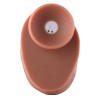 11'' Dual-Density Vibrating Silicone dildo