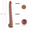 21.65'' Deep Impact: Interracial Edition, Super Long Brown Dildo 21.65'' Deep Impact: Interracial Edition, Super Long Brown Dildo