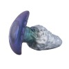 9.06'' Ghost Face Stitch, Silicone Fantasy Anal Plug with Flared Base - XL, XXL