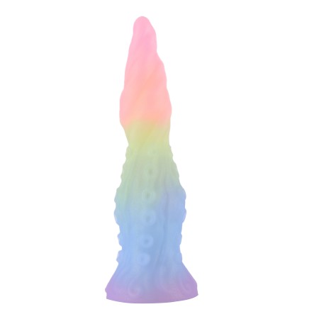 8.3'' Spiral Octopus | Fantasy Glow-in-the-Dark Tentacle Dildo
