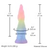 8.3'' Spiral Octopus | Fantasy Glow-in-the-Dark Tentacle Dildo