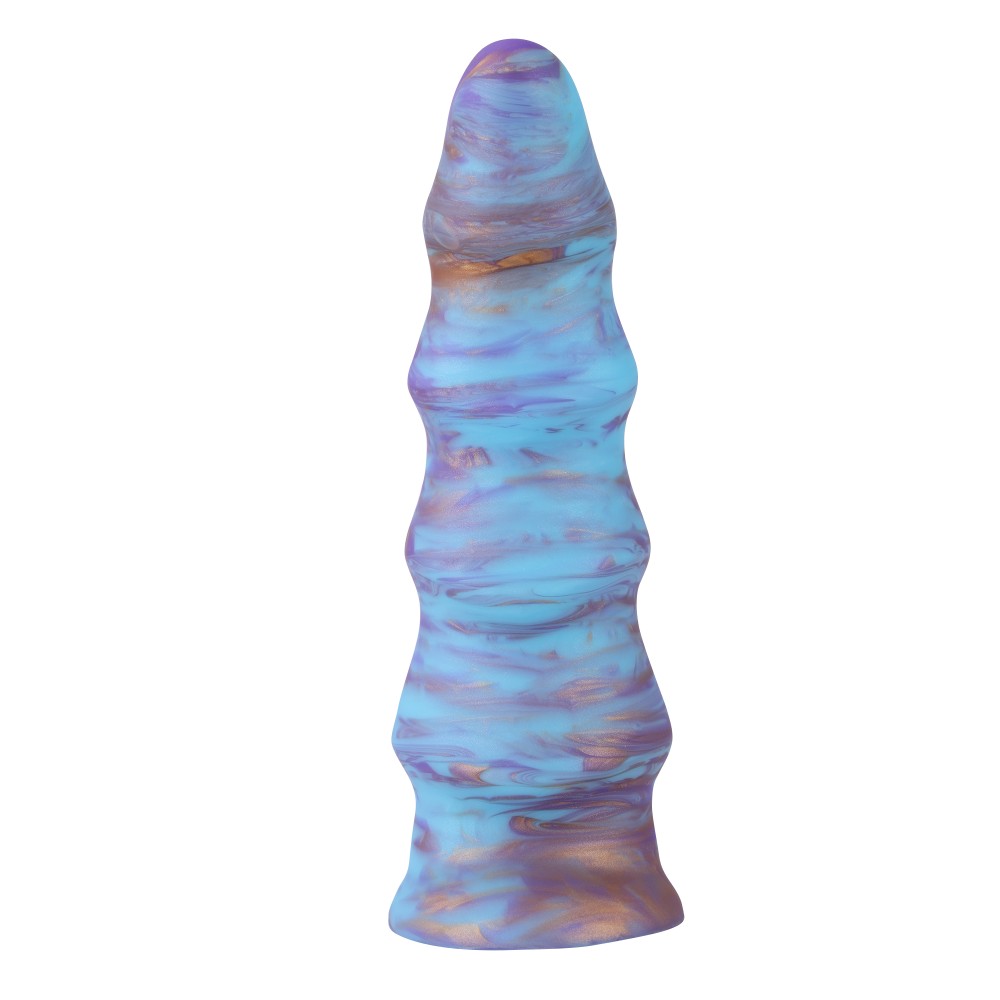6.7'' Galactic Spiral | Fantasy Butt Plug | Textured Anal Dildo