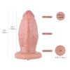 7.43'' Dual-Hardness Realistic Dildo | Large Dildo | KlicLok Dildo