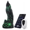 8.7'' The Glowgasm, Glowing & Multi-Speed Vibrating Fantasy Dildo 8.7'' The Glowgasm, Glowing & Multi-Speed Vibrating Fantasy Dildo