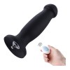7.3" Vibrating Silicone Anal Black Dildo, KlicLok Dildo 7.3" Vibrating Silicone Anal Black Dildo, KlicLok Dildo