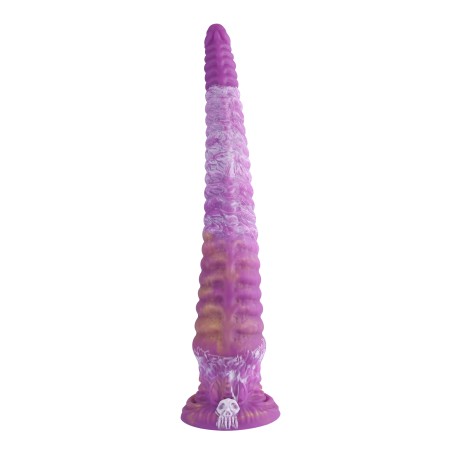 17.4'' Crimson Spiral, Fantasy Tentacle Dildo, KlicLok Dildo