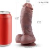 8.14'' Dualicious, Dual-Hardness Realistic Dildo, Suction Cup Dildo