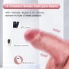 8.2'' Hung & Hammered, Vibrating Realistic Dildo 8.2'' Hung & Hammered, Vibrating Realistic Dildo