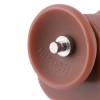 9.1'' Slim Silicone Dildo, KlicLok Dildo - Dark Brown 9.1'' Slim Silicone Dildo, KlicLok Dildo - Dark Brown
