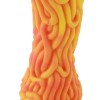 9 4 inch Beast Silicone Dildo, KlicLok Dildo - Yellow 9 4 inch Beast Silicone Dildo, KlicLok Dildo - Yellow
