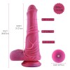 10.6" Silicone Fantasy Anal Dildo, KlicLok Dildo 10.6" Silicone Fantasy Anal Dildo, KlicLok Dildo